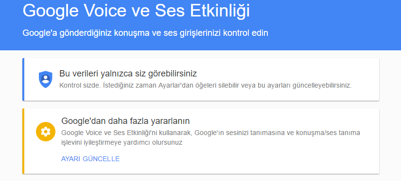 Google’ın Bir Kulağı Bizde!