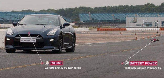 Nissan GT-R ve GT-R Drone Yarışı! 2