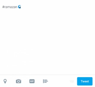 Twitter Özel Bayram Emojisi Yayınladı