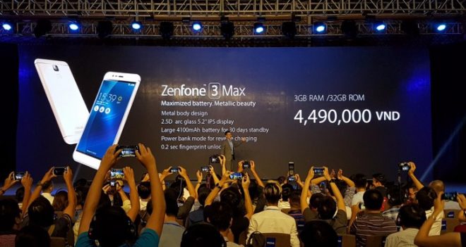 zenfone 3 max press event