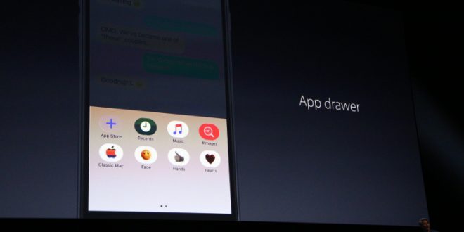 iOS 10 ile Beraber Yeni iMessage!