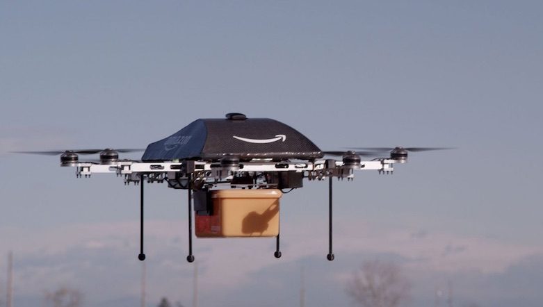 Amazon ile drone kargo
