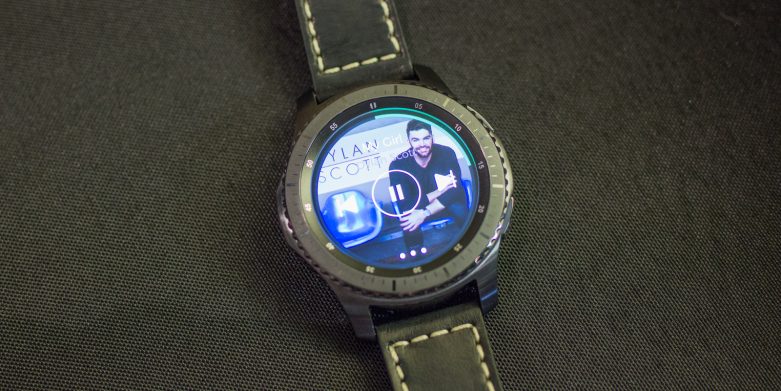 Gear S3 Spotify