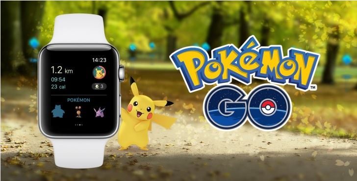 apple watch pokemon go