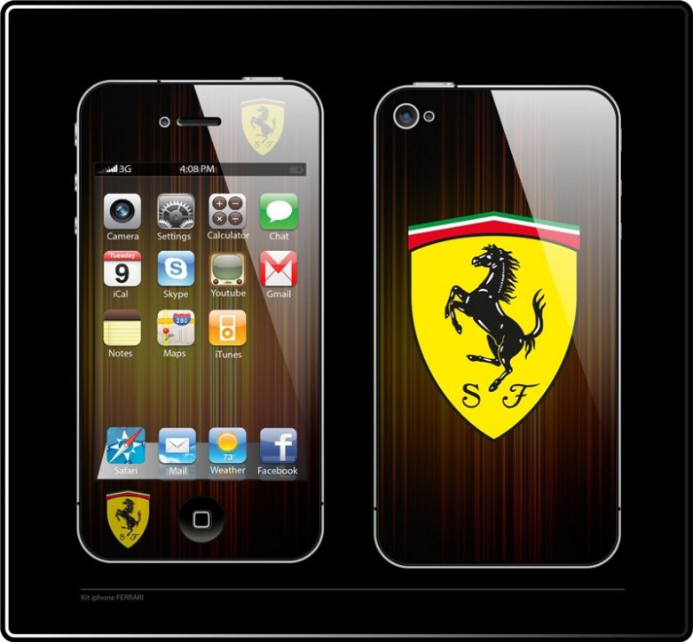 iPhone Ferrari