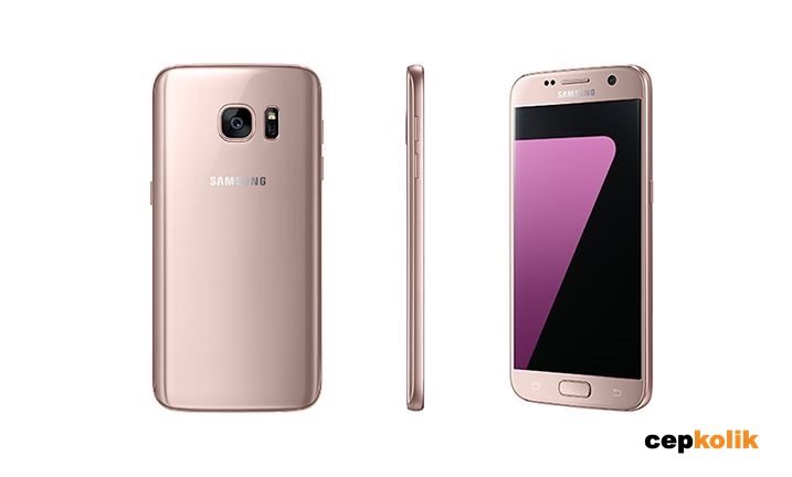 Pembe Galaxy s7