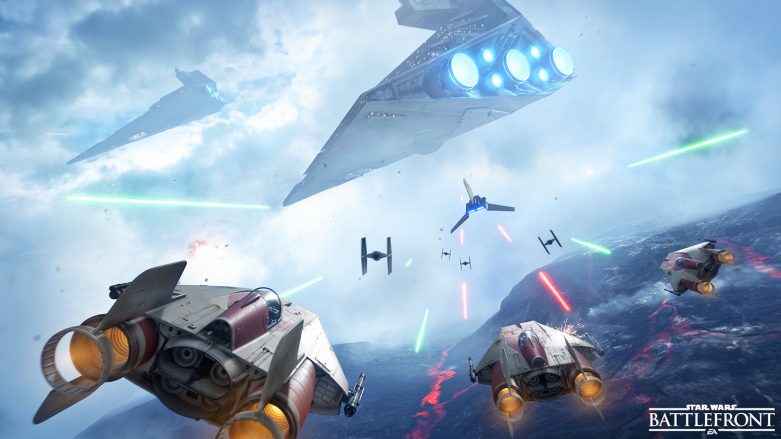 Star Wars Battlefront VR Experience oyunu 