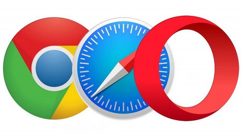 chrome opera safari