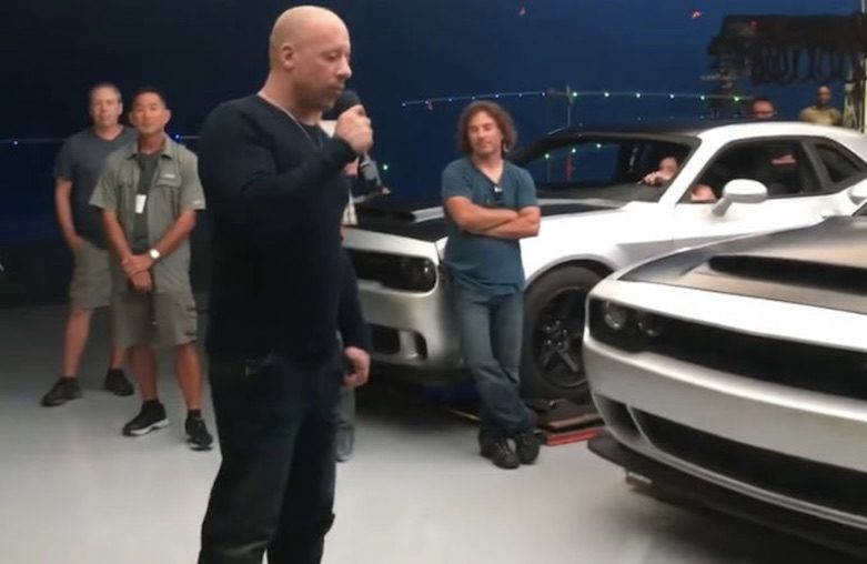 vin diesel dodge challenger