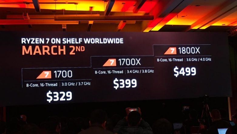 AMD Ryzen 7 1800X