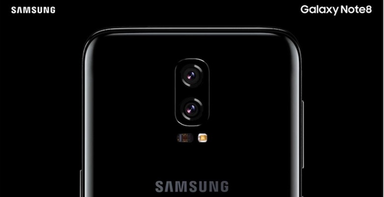 Samsung Galaxy Note 8 ekrani
