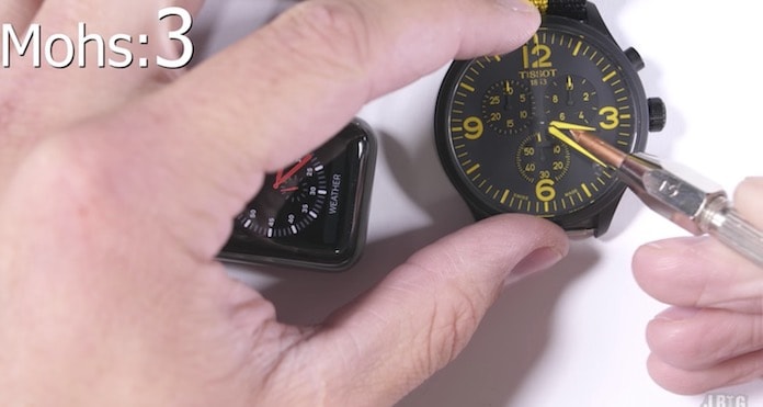 Apple watch dayaniklilik testi