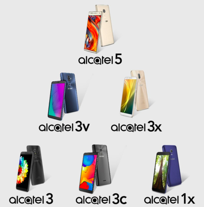 alcatel 2018 serisi