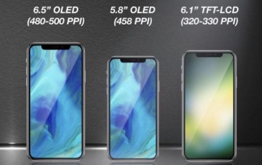 Apple, gelecek yıl üç yeni iPhone X benzeri cihaz üretecek