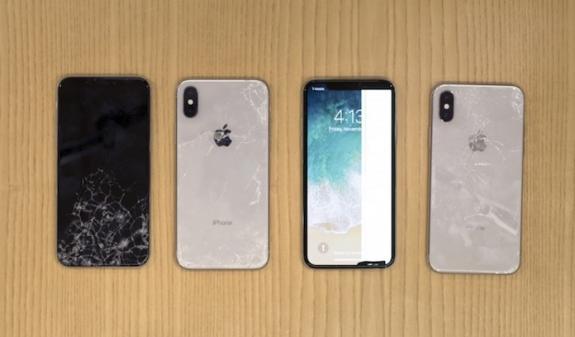 iPhone x dayaniklilik testi