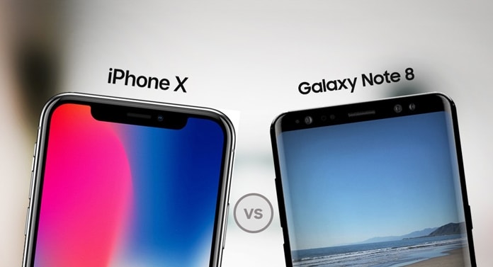 iPhone X ve Samsung Galaxy Note 8 Karşılaştırma Hangisi Daha İyi?