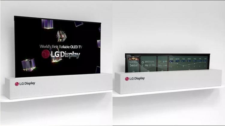 LG Katlanabilir OLED TV