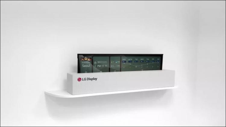 LG Katlanabilir OLED TV
