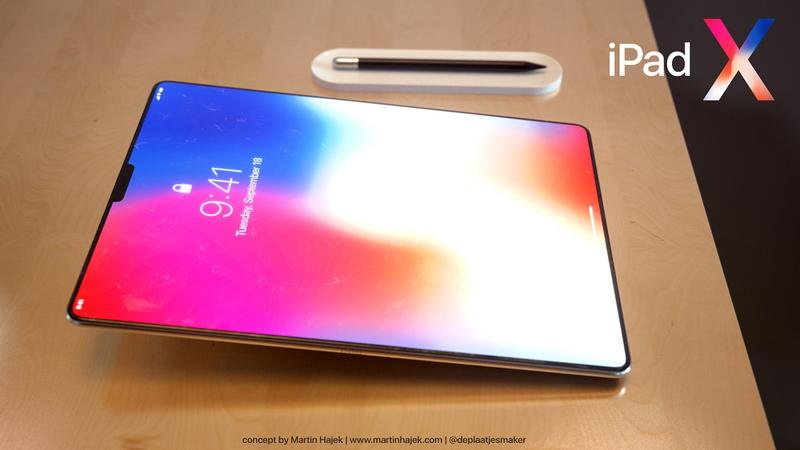 2018 Model Apple iPad Pro iPhone X'e Benzeyebilir