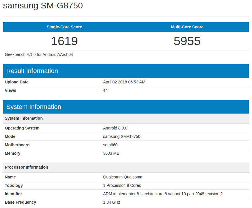 Galaxy S9 Mini 