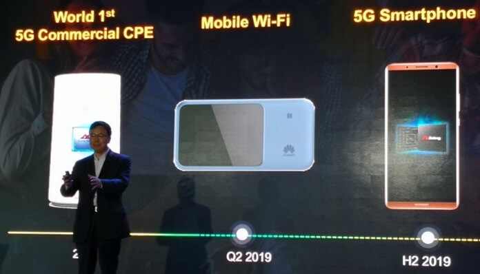 Huawei Açıkladı! İlk 5G Akıllı Telefonu 2019'da Geliyor!