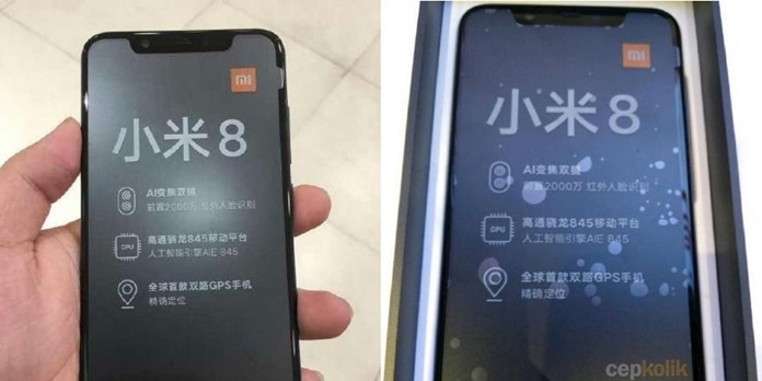 Xiaomi Mi 8 Gerçek Görüntüleri Sızdırıldı!