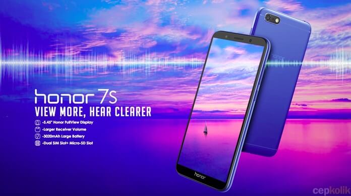 Huawei Honor 7S Tanıtıldı - Özellikleri ve Fiyatı