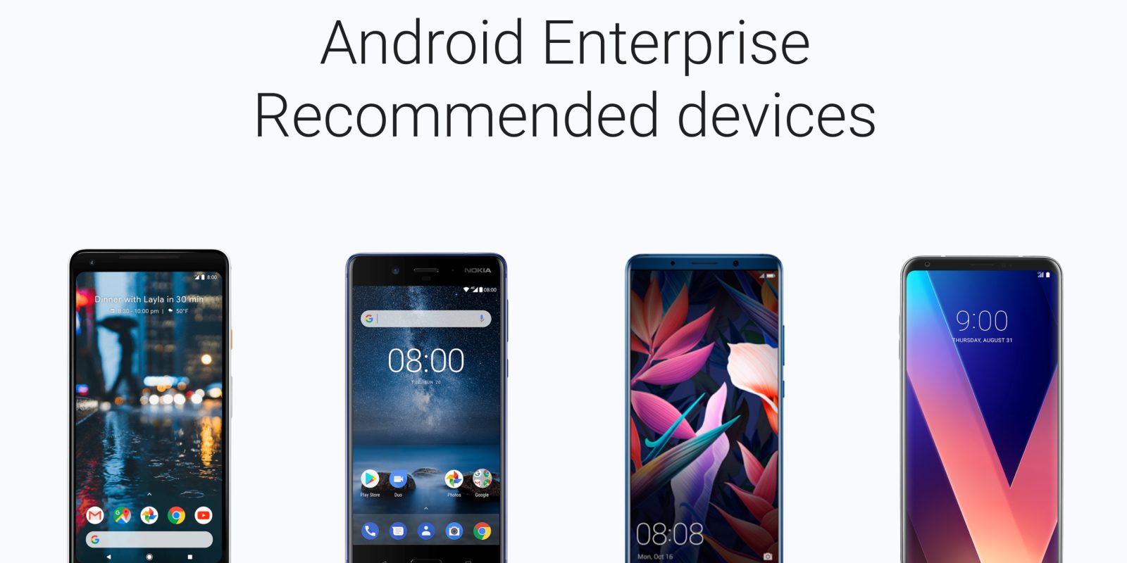 Kurumlara Önerilen Android