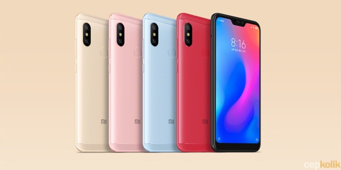 Xiaomi Redmi 6 Pro Resmi Görselleri Yayınlandı!