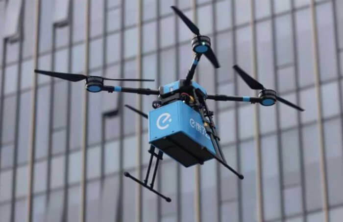 Çin’de Drone ile Teslimatlar Başlıyor