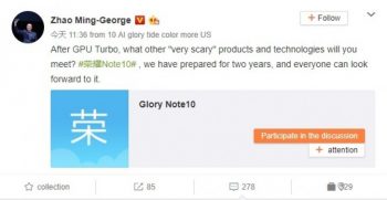 Huawei Honor Note 10 Geliyor! İşte Şirket Yetkilisinin Verdiği Bilgiler...