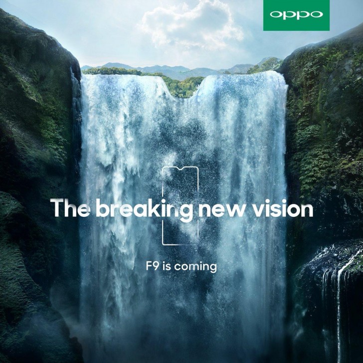 Oppo F9 Farklı Bir Çentikli Ekran İle Geliyor! İşte Yayınlanan Teaser...