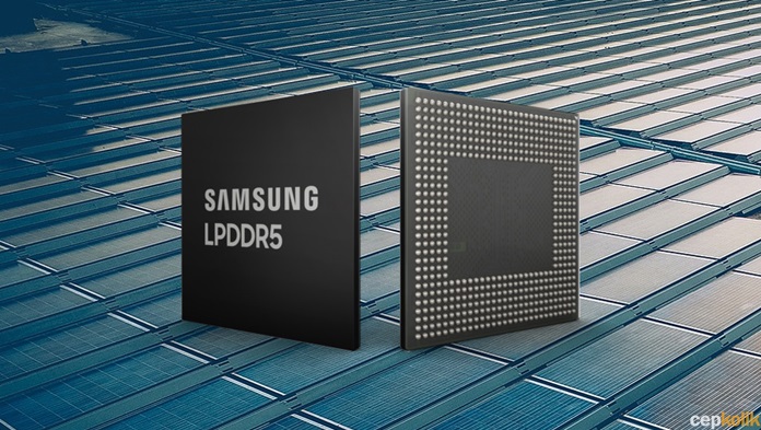 Samsung Yeni Telefonlar İçin Ürettiği 8 Gigabit LDDR5 RAM'i Piyasaya Sundu