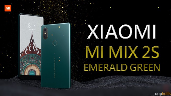 Xiaomi Mi Mix 2S Zümrüt Yeşili Renk Seçeneği Satışa Çıkıyor