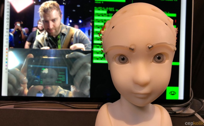 Mimik Taklit Eden ve Göz Teması Kurabilen Robot: SEER