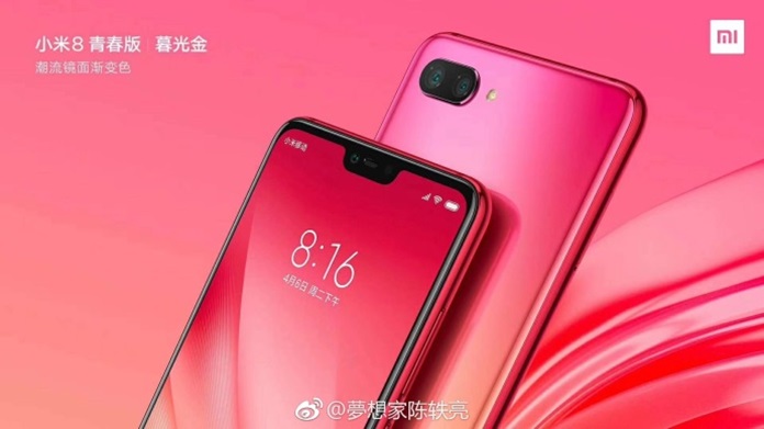 Xiaomi Mi 8X Alacakaranlık Altın Renginin Görüntüleri Yayınlandı!