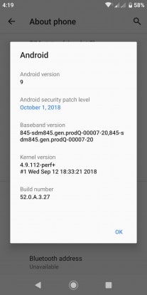 Sony Xperia XZ2 Artık Android 9.0 Pie Güncellemesini Destekler Niteliktedir