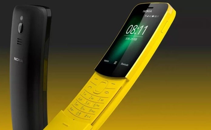 KaiOS Tarafından Desteklenen Nokia 8110 4G