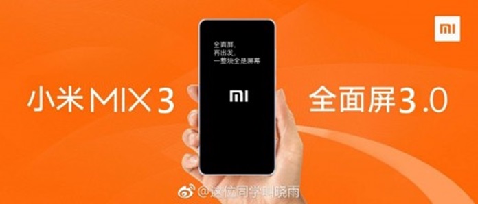 Xiaomi Mi Mix 3 15 Ekim Tarihinde Satışa Sunulabilir!
