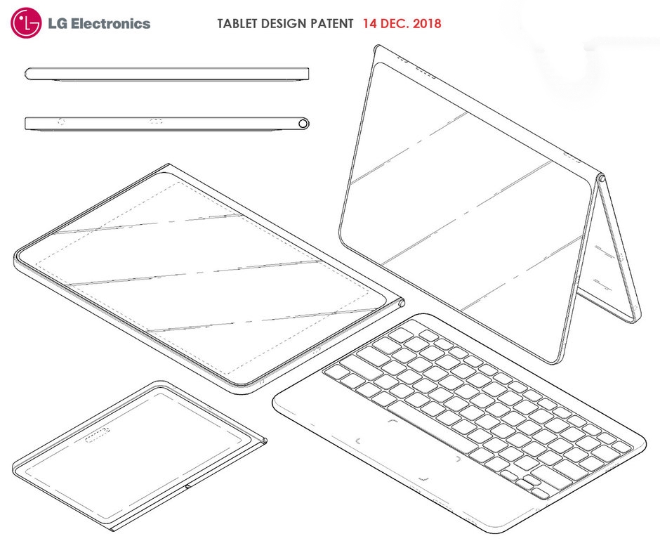 LG Çerçevesiz Tablet