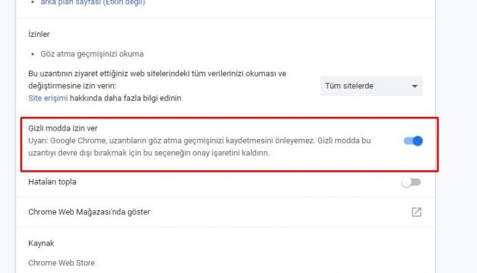 Chrome Gizli Sekme Geçmişi Görmenin Yolları