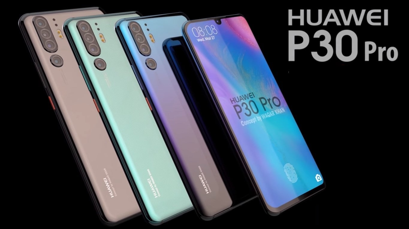 Huawei P30 Pro - Konsept Tasarımları Yayınlandı!