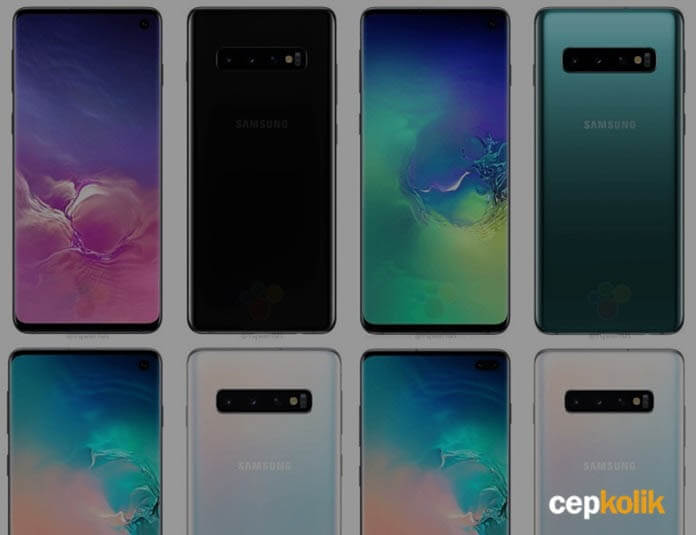 Galaxy S10 ve S10 Plus Renk Seçenekleri Yayınlandı!