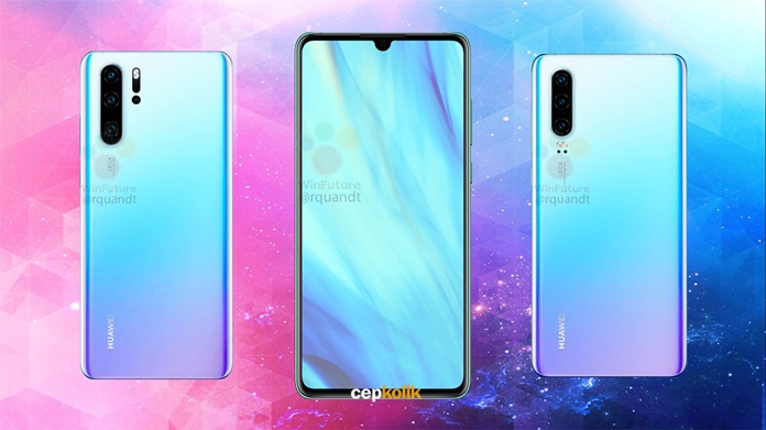 Huawei P30 Yeni Teknik Çizimleri Yayınlandı!