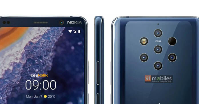 Nokia 9 PureView Yeni Teknik Çizimi Yayınlandı!