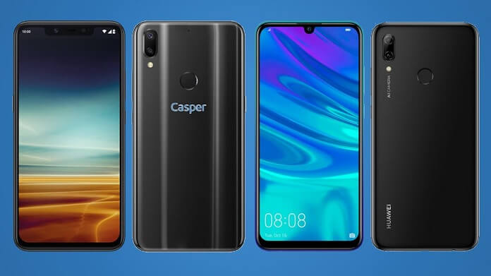 Casper VIA A3 vs Huawei P Smart 2019 Karşılaştırma