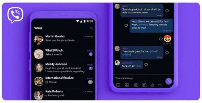 viber dark mode