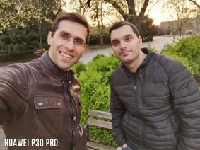 Huawei P30 Pro Selfie Karşılaştırması - Grup