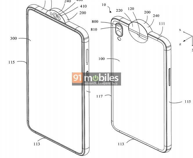 Oppo Döner Kameralı Telefon Üzerinde Çalışıyor!