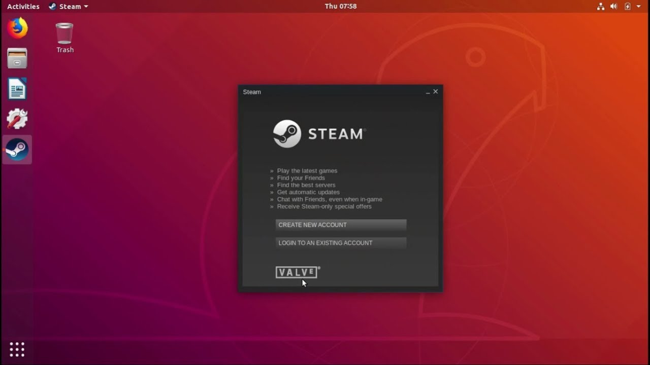 Ubuntu Steam